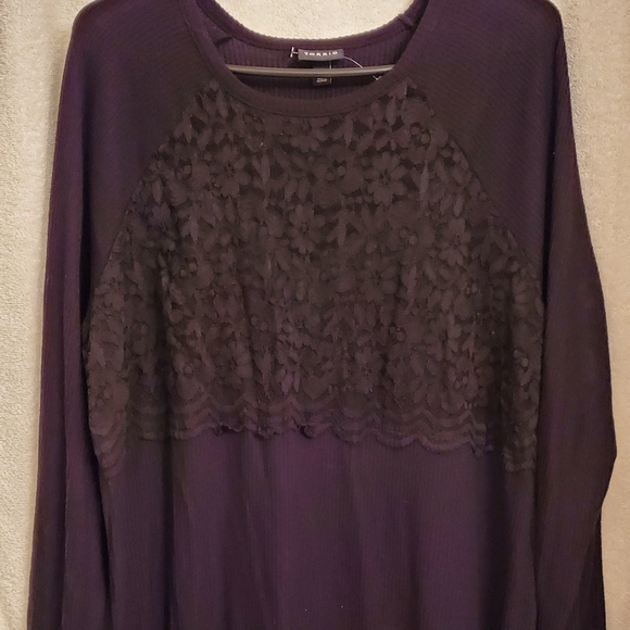 torrid Tops - Torrid Lace Knit Top BNWT!